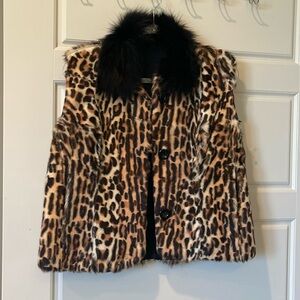 Rabbit fur Vest